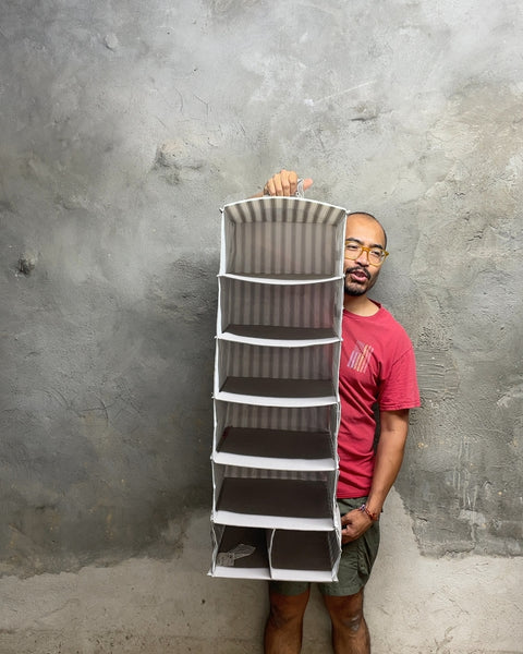 Hanging Closet Organizer with 6 Shelves, 36"