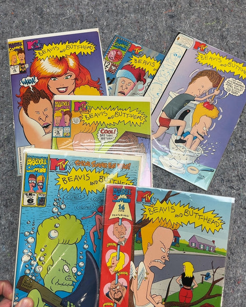 Beavis and Butt-Head Comic Books Lot