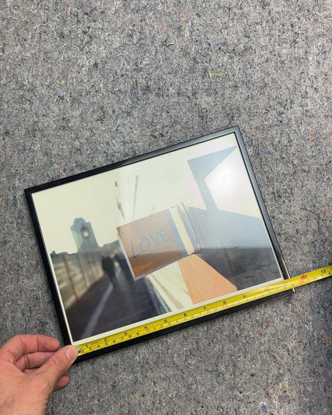 Framed "Love" Photo Print, 9x11"