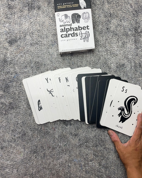 Wee Gallery Animal Alphabet Flash Cards