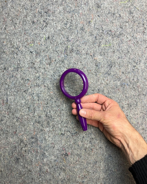 Purple Magnifying Glass