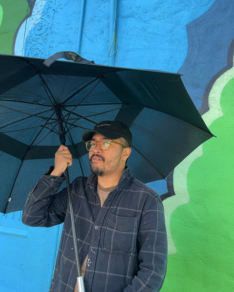 Large Black Umbrella