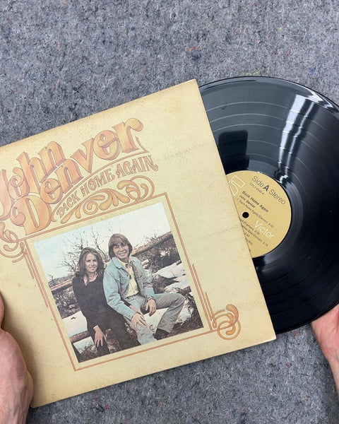 John Denver Back Home Again Vinyl Record