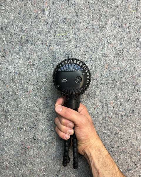 3-Speed Rechargeable Portable Fan with Tripod