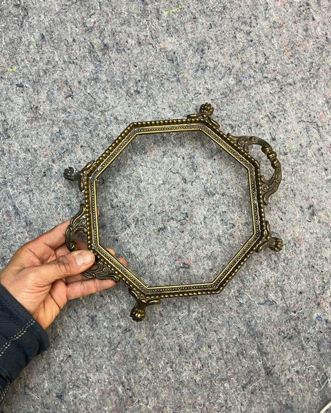 Ornate Octagon Metal Frame