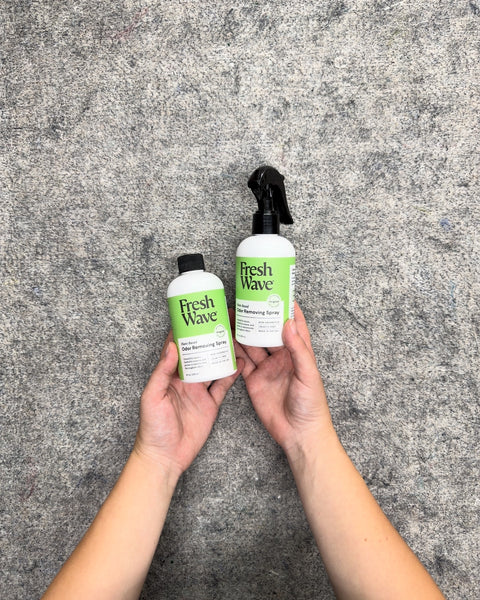 Fresh Wave Plant-Based Odor Removing Spray, 8 oz, and Refill