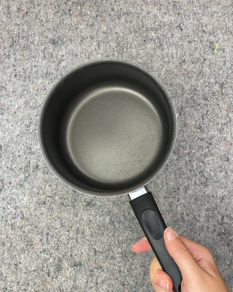 Black Nonstick Saucepan