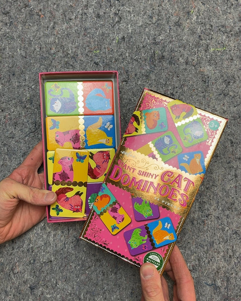 EeBoo Giant Shiny Cat Dominoes, 28 Pieces