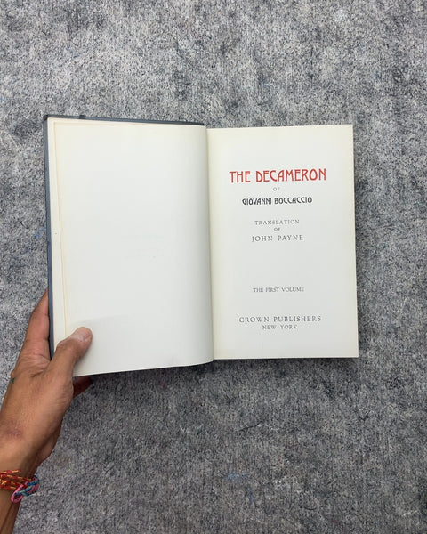 The Decameron by Giovanni Boccaccio