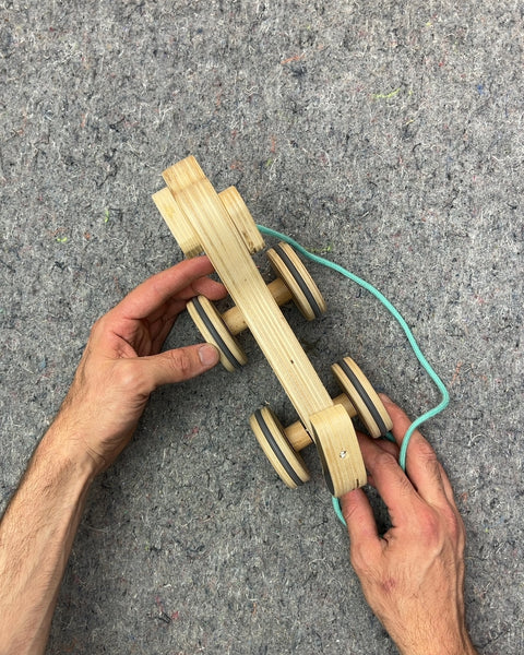 Lovevery Wooden Pull Toy Dog