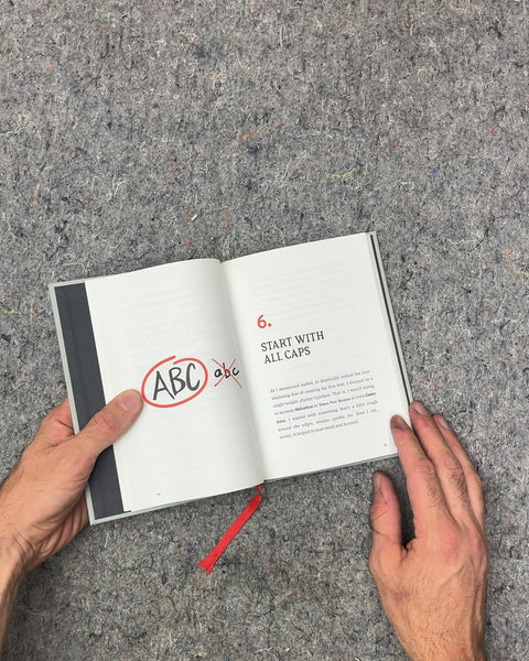 Twenty Bits I Learned About Making Fonts by Dan Cederholm