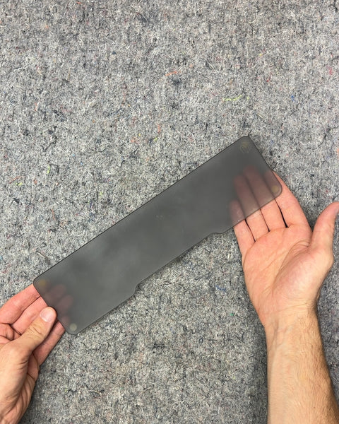 Fancy Acrylic Keyboard Wrist Rest, L12"