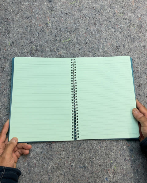 Teal Spiral Bound Notebook