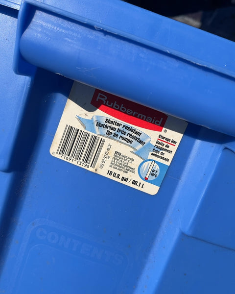 Rubbermaid Roughneck Storage Tote, 18 Gal