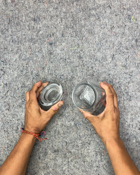 Glass Jar with Sealing Lid