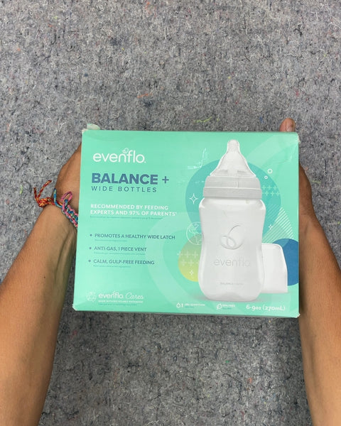 5 Evenflo Balance Wide Bottles