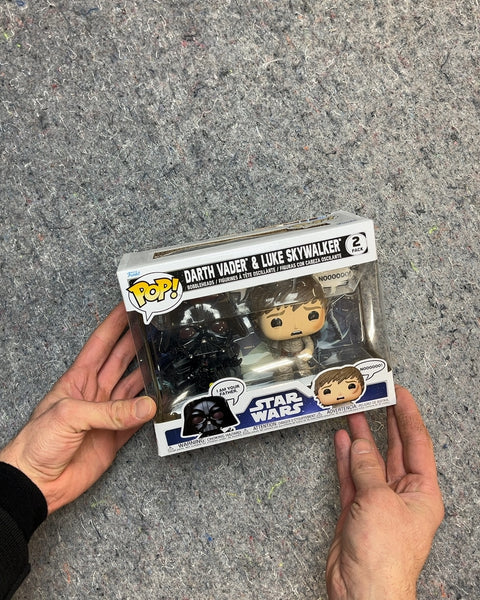 Funko Pop! Star Wars Darth Vader & Luke Skywalker 2-Pack