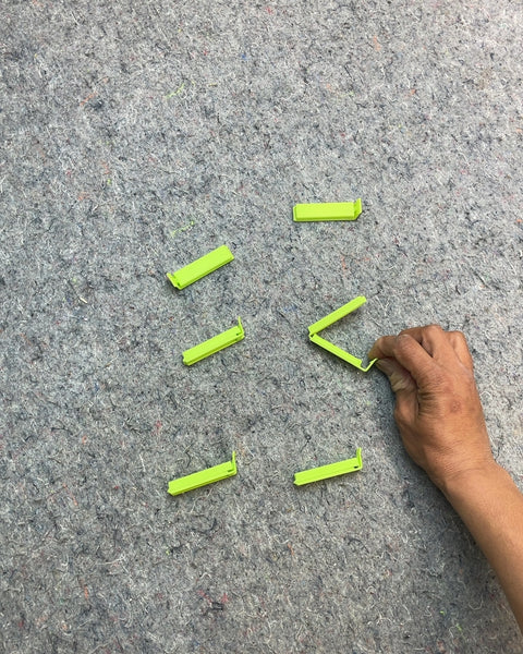Lime Green Chip Clips