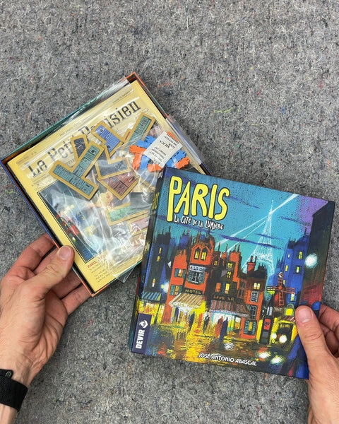 Paris La Cite de la Lumiere Board Game