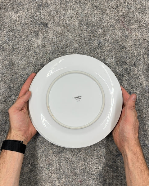 Crafted Goods Floral Dinner Plates, 10"