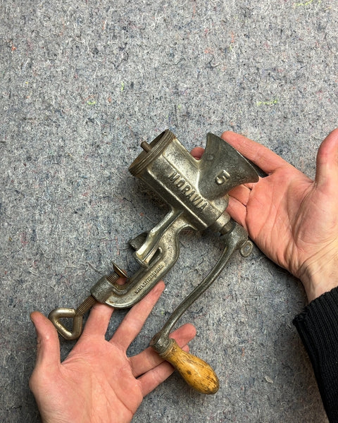 Marvin Hand Crank Meat Grinder