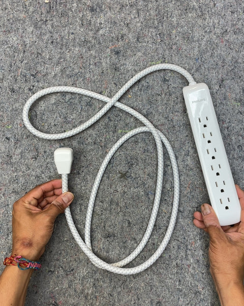 Philips White 6-Outlet Power Strip