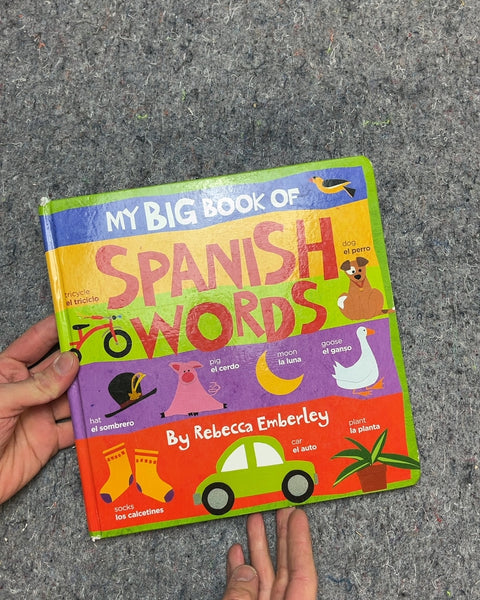 My Big Book of Spanish Words by Rebecca Emberley