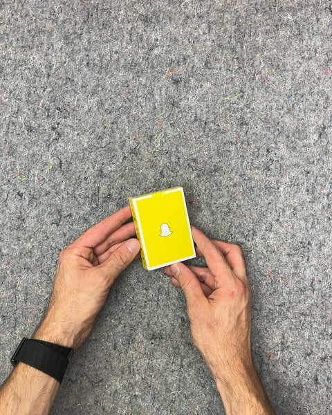 Unopened Snapchat Playing Cards