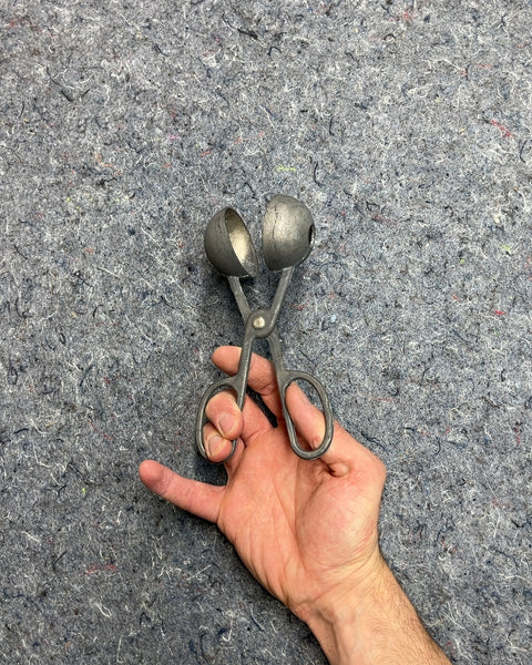 Metal Meatball Scoop Tongs