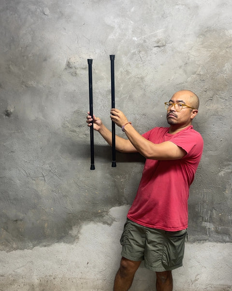 2 Metal Tension Rods, 28-35"