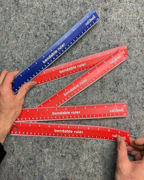 Caliber Bendable Rulers, Set of 5