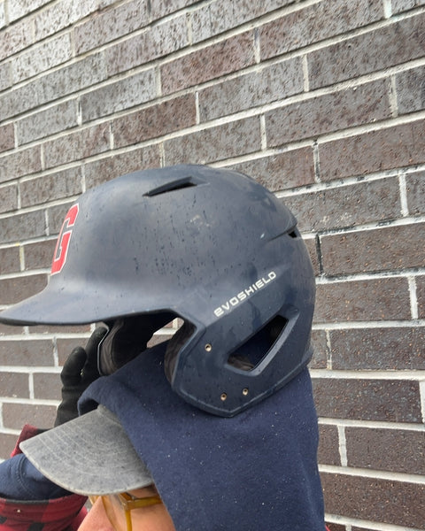 Cleveland Guardians Baseball Helmet, Size Youth M/L