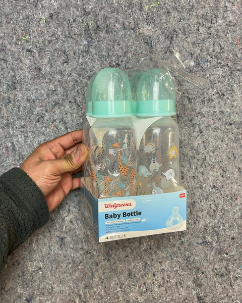 Walgreens Baby Bottle, 4 Bottles