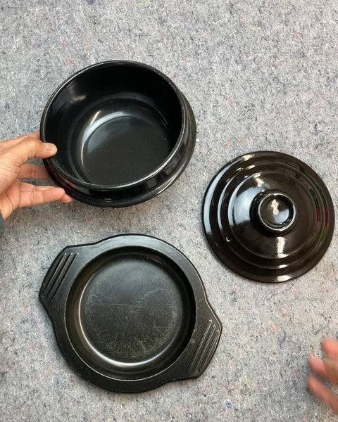 Korean Stone Bowl & Trivet