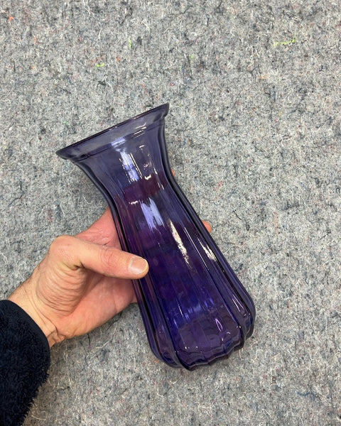 Purple Glass Vase