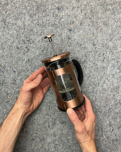 Copper French Press Coffee Maker