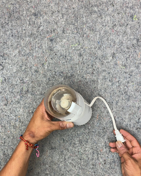 Proctor Silex Coffee Grinder with a Dent