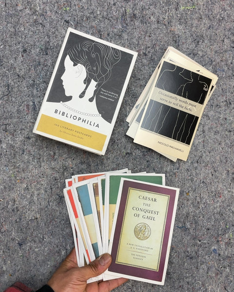 Bibliophilia 100 Literary Postcards