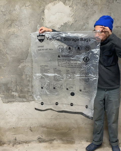 Vacuum Storage Bags, Jumbo, 40"x30"