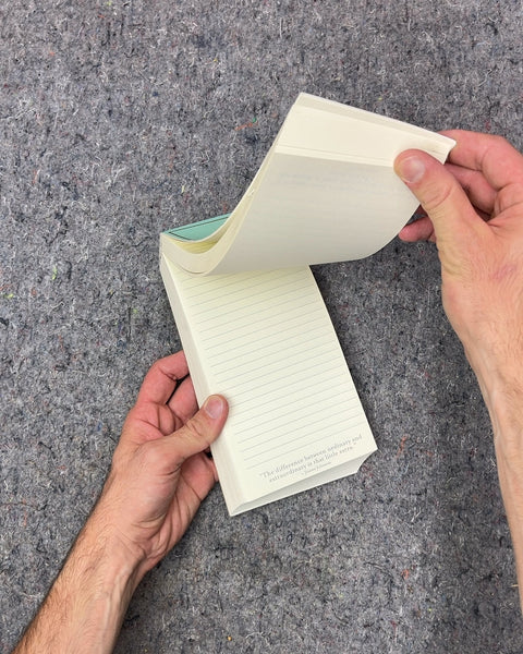A Great Thought A Day Notepad