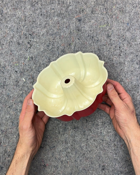Red Bundt Cake Pan