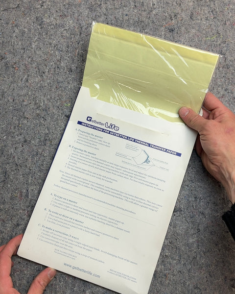 Getbetter Life Thermal Transfer Paper, 8.5" x 11"