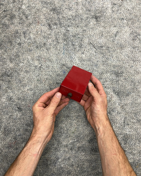 Sexy & Heavy Trip Trap Red Metal Matchbox Holder