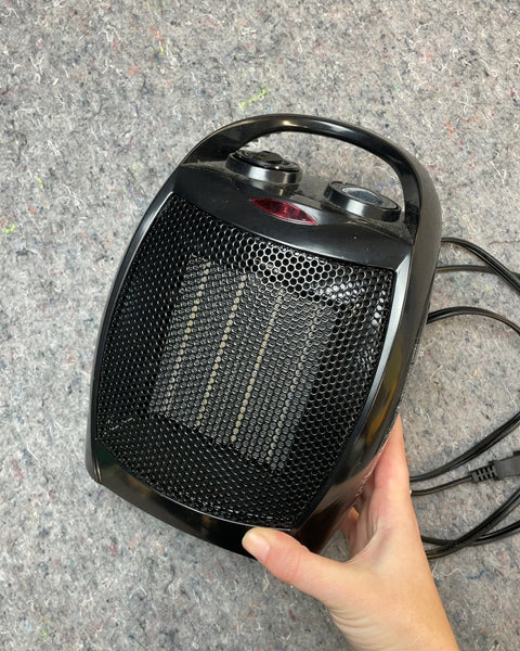 Black Portable Space Heater