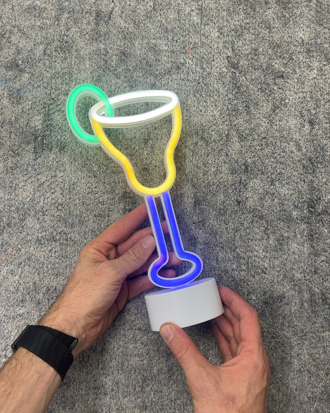 Margarita Glass Neon Sign