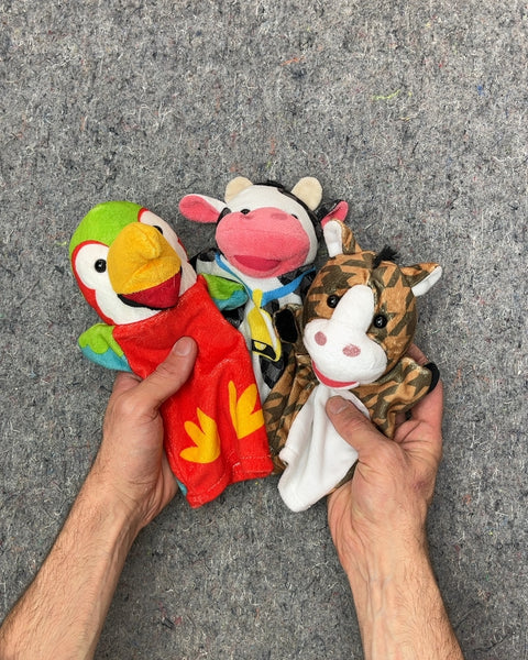 Melissa & Doug Plush Hand Puppets