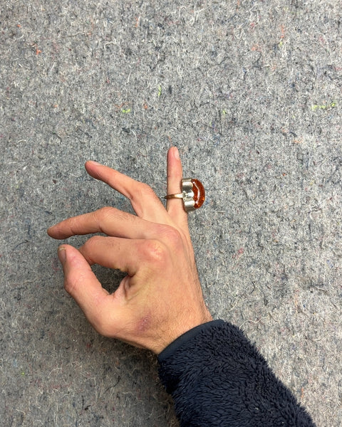 Amber Stone Ring