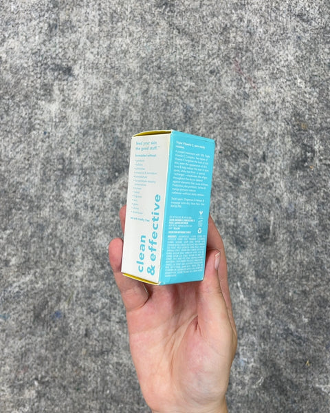 TULA Skincare Brightening Treatment Drops Triple Vitamin C Serum