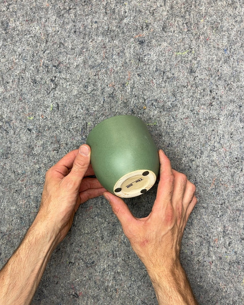 The Sill Green Ceramic Planter, W4"