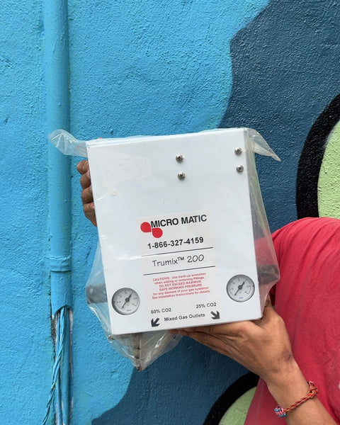 Brand New Micro Matic Trumix 200 Mixed Gas Outlet